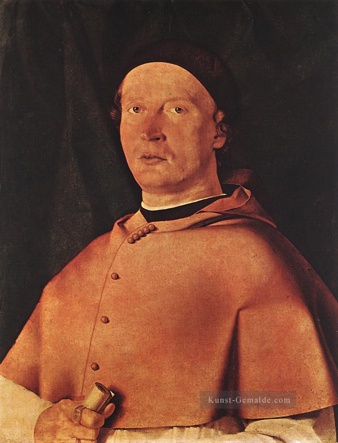 Bischof Bernardo de Rossi Renaissance Lorenzo Lotto Ölgemälde